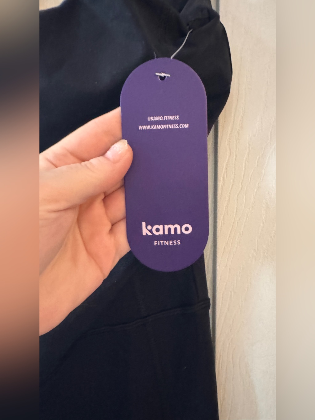 Kamo Fitness Athletic Romper Bodysuit In Black — image 2 of 3